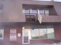 Toiture bris�e au centre Mailloux, Qu�bec,QC